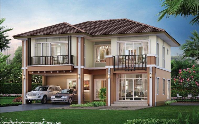 รูป บ้านใหม่ให้เช่า Passorn Prestige พัฒนาการ 38 84 ตรว. 215 ตรม. 3 นอน 4 น้ำ สวนขนาดใหญ่ พัฒนาการ - ศรีนครินทร์ - อ่อนนุช โทร 064-954-9619 (RBJ17-84) - รูปที่ 38/39