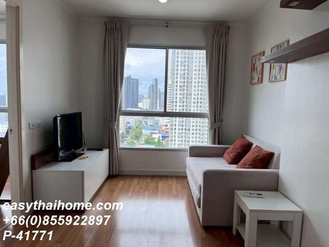 รูป P-41771 | Lumpini Place Rama 4 - Kluaynamthai  คอนโดทำเลดี ใกล้ BTS เอกมัย พร้อมเฟอร์ครบ พร้อมอยู่! | Line ID: @easythaihome  - รูปที่ 5/16