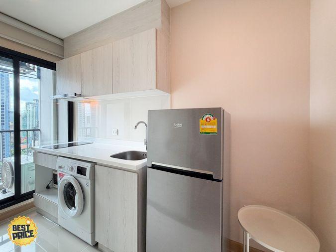 รูป BESTPRICE ให้เช่า Life Asoke ห้องสวย เฟอร์ครบ ราคาพิเศษ  - รูปที่ 6/12
