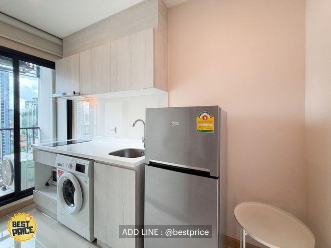 รูป BESTPRICE ให้เช่า Life Asoke ห้องสวย เฟอร์ครบ ราคาพิเศษ - รูปที่ 6/12