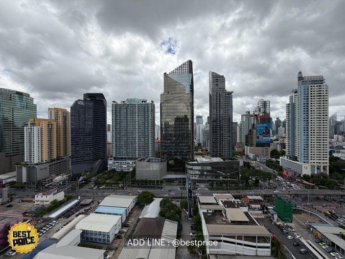 รูป BESTPRICE ให้เช่า Life Asoke ห้องสวย เฟอร์ครบ ราคาพิเศษ - รูปที่ 8/12