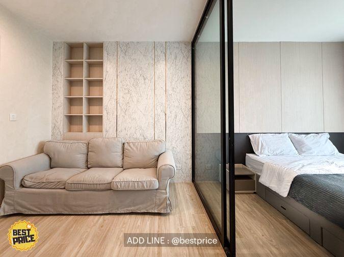 รูป BESTPRICE ให้เช่า Life Asoke ห้องสวย เฟอร์ครบ ราคาพิเศษ - รูปที่ 12/12