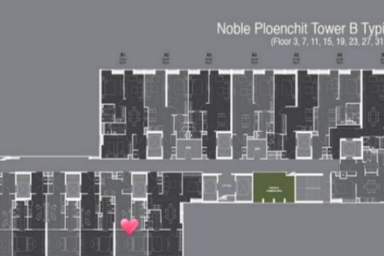 รูป 🔥 สำหรับขาย !! วิวเมือง, ชั้นสูง 34++, ทำเลทอง!! 🔥 Code C20221209408..........Noble Ploenchit, 1 ห้องนอน, 1 ห้องน้ำ, แต่งครบ, ราคาพิเศษ!!📣📣 - รูปที่ 10/10
