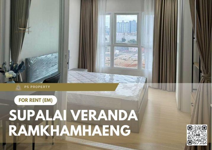 รูป ให้เช่า ✨ Supalai Veranda Ramkhamhaeng ✨ เฟอร์นิเจอร์ และ เครื่องใช้ไฟฟ้าครบ ใกล้ The Mall รามฯ 2 - รูปที่ 1/11