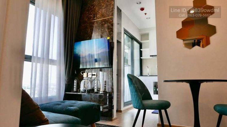 picture ð Urgently for rent : The Tree Hua Mak Interchange beautiful room, fully furnished, ready to move in. MD-95631 - 1/4