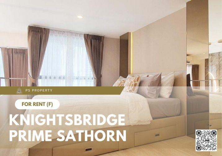 รูป ให้เช่า 📍 Knightsbridge Prime Sathorn 📍 เฟอร์นิเจอร์ และ เครื่องใช้ไฟฟ้าครบ ใกล้ BTS ช่องนนทรี - รูปที่ 1/6
