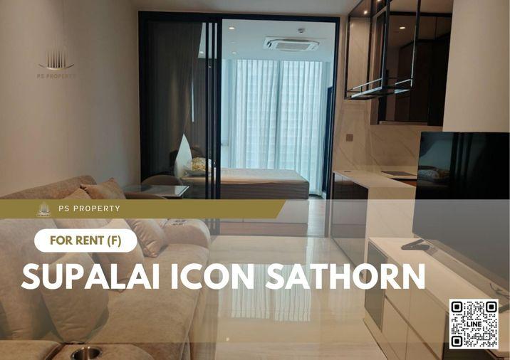 รูป ให้เช่า ✨ Supalai ICON Sathorn ✨ เฟอร์นิเจอร์ และ เครื่องใช้ไฟฟ้าครบ ใกล้ BTS ช่องนนทรี - รูปที่ 1/5