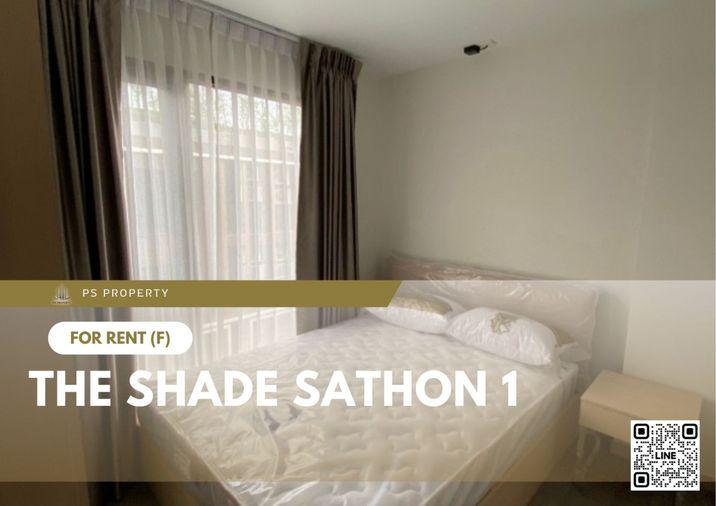 picture For rent 📍 THE SHADE SATHON 1 📍 Fully furnished and equipped, near MRT Lumpini - 1/8