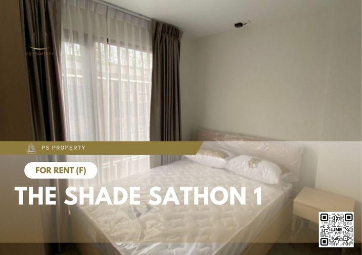 picture For rent 📍 THE SHADE SATHON 1 📍 Fully furnished and equipped, near MRT Lumpini - 1/8
