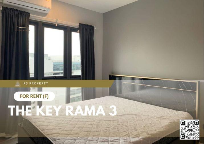 รูป ให้เช่า 📍 The Key Rama 3 📍 เฟอร์นิเจอร์และเครื่องใช้ไฟฟ้าครบ ใกล้ BRT สถานีเจริญราษฎร์ - รูปที่ 1/11