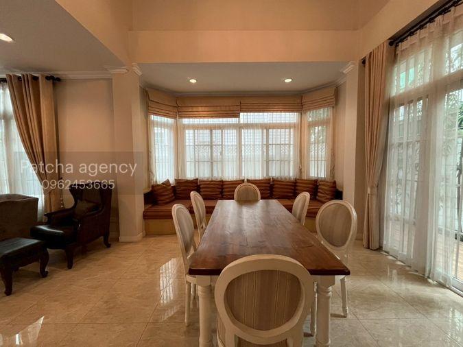 picture 4beds 350sqm. Victorian-style house near Central Bangna. Line id: @pfagent - 8/52
