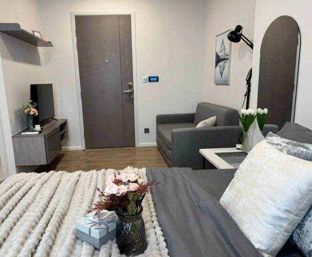 picture For rent ✨ Modiz Rhyme Ramkhamhaeng ✨ Fully furnished and equipped, near MRT Ramkhamhaeng - 3/9