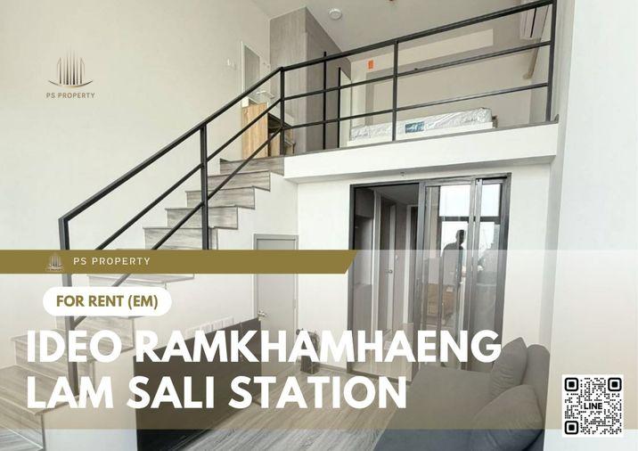 รูป ให้เช่า ✨ Ideo Ramkhamhaeng - Lam Sali Station ✨ เฟอร์นิเจอร์ และ เครื่องใช้ไฟฟ้าครบ ใกล้ MRT ลำสาลี - รูปที่ 1/11