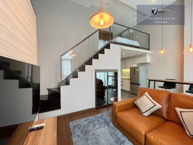picture C Ekkamai | Duplex room, ready to move in, high floor, beautiful view 🏢🌇 デュプレックスルーム、即入居可能、高層階、眺め良し #2025100112179 #MKT - 9/14