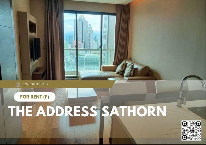 รูป ให้เช่า ✨ The Address Sathorn ✨ เฟอร์นิเจอร์ และ เครื่องใช้ไฟฟ้าครบ ใกล้ BTS เซนต์หลุยส์ - รูปที่ 1/10
