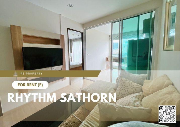 picture For rent 📍 Rhythm Sathorn 📍 Fully furnished and equipped, near BTS Surasak - 1/7