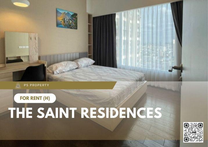 รูป ให้เช่า ✨ The Saint Residences ✨ 2 ห้องนอน เฟอร์นิเจอร์ และ เครื่องใช้ไฟฟ้าครบ ใกล้ BTS ห้าแยกลาดพร้าว - รูปที่ 1/11