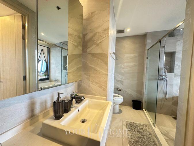 picture "High-End Living" available for rent at Keen Cetre condo, central location (1 Bed 35 sq m, 33rd floor) - 9/13