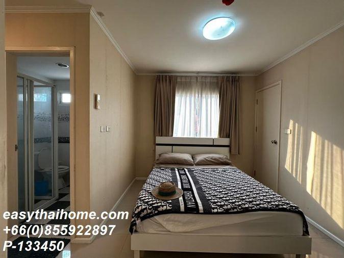 รูป P-133450 🔑 ให้เช่าห้องแบบ 2นอน คอนโดห้องสวย น็อตติ้ง ฮิลล์ สุขุมวิท 107 ใกล้ BTS แบริ่ง ชั้น8 เฟอร์ครบ วิวสวน Line: @easythaihome 085-592-2897 - รูปที่ 2/9