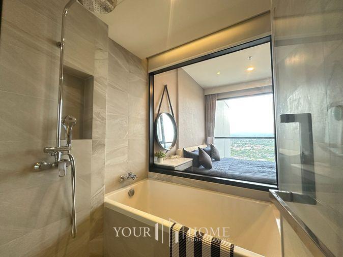 picture "High-End Living" available for rent at Keen Cetre condo, central location (1 Bed 35 sq m, 33rd floor) - 11/13