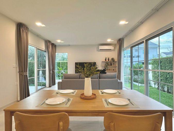 รูป 🏡❤️ เช่าบ้าน ชัยพฤกษ์ บางนา กม.15 (Chaiyapruek Bangna KM.15) บ้านหลังมุม ใกล้Mega บางนา - รูปที่ 7/17