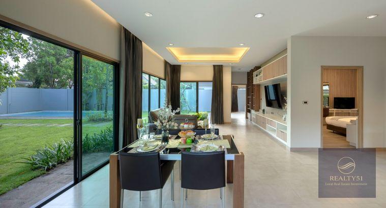 รูป บ้านพูลวิลล่าห้วยใหญ่ Baan Pattaya 5 ให้เช่าเพียง 68,000 บาท/เดือน – เฟอร์ครบ สระส่วนตัว พร้อมเข้าอยู่ - รูปที่ 5/21