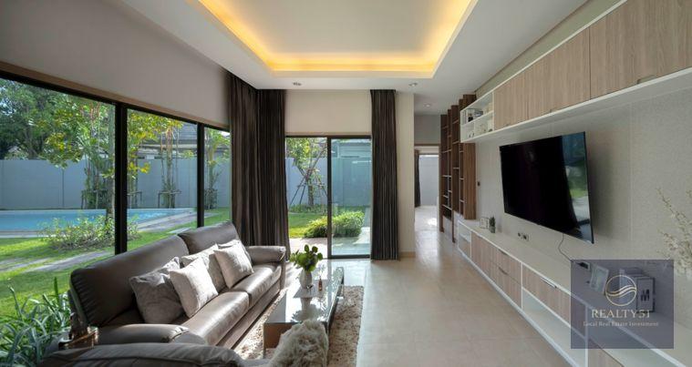 รูป บ้านพูลวิลล่าห้วยใหญ่ Baan Pattaya 5 ให้เช่าเพียง 68,000 บาท/เดือน – เฟอร์ครบ สระส่วนตัว พร้อมเข้าอยู่ - รูปที่ 7/21