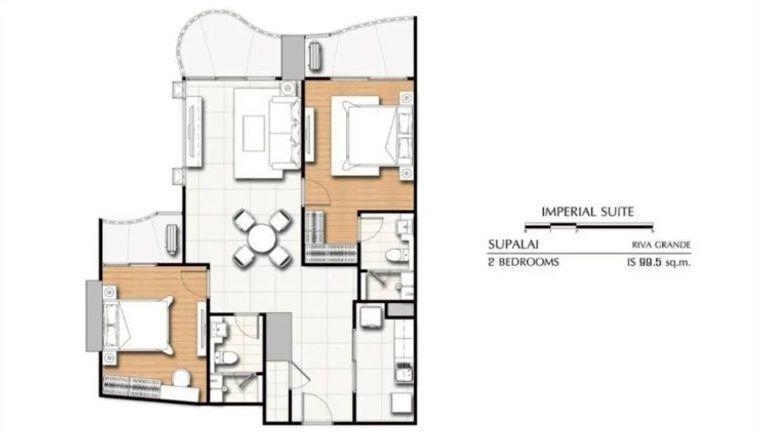 picture Selling a burden 🔥🔥 Special price condo, good location, Supalai Riva Grande Rama 3 - 20/20