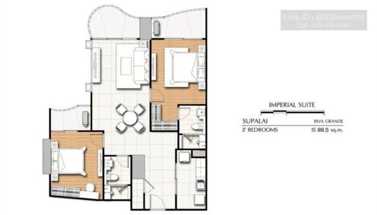 picture Selling a burden ðĨðĨ Special price condo, good location, Supalai Riva Grande Rama 3 - 20/20