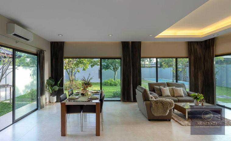 รูป บ้านพูลวิลล่าห้วยใหญ่ Baan Pattaya 5 ให้เช่าเพียง 68,000 บาท/เดือน – เฟอร์ครบ สระส่วนตัว พร้อมเข้าอยู่ - รูปที่ 4/21