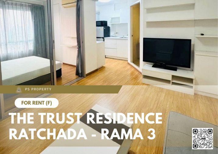 picture For rent 📍 The Trust Residence Ratchada - Rama 3 📍 Fully furnished and equipped, near BTS Surasak - 1/10