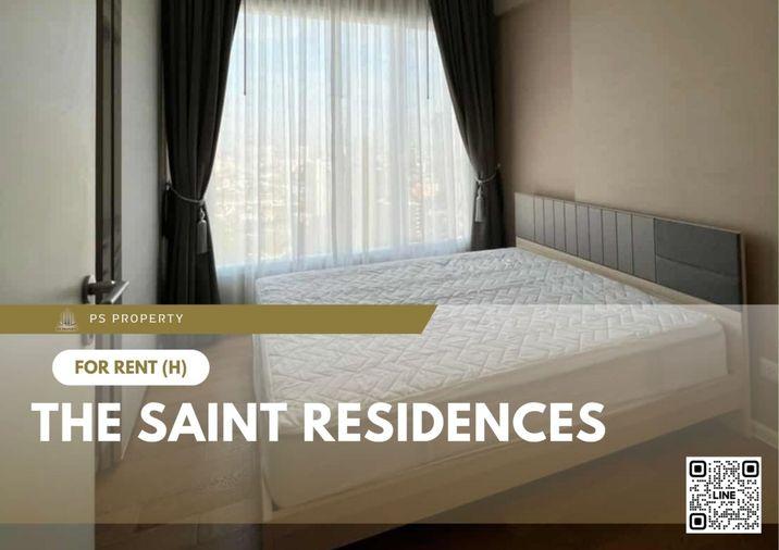 รูป ให้เช่า 📍 The Saint Residences 📍 เฟอร์นิเจอร์ และ เครื่องใช้ไฟฟ้าครบ ใกล้ BTS ห้าแยกลาดพร้าว - รูปที่ 1/11