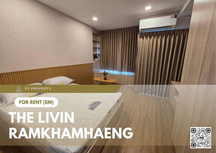 รูป ให้เช่า ✨ The Livin Ramkhamhaeng ✨ ใกล้ MRT Interchange ลำสาลี เฟอร์นิเจอร์ และ เครื่องใช้ไฟฟ้าครบ  - รูปที่ 1/8