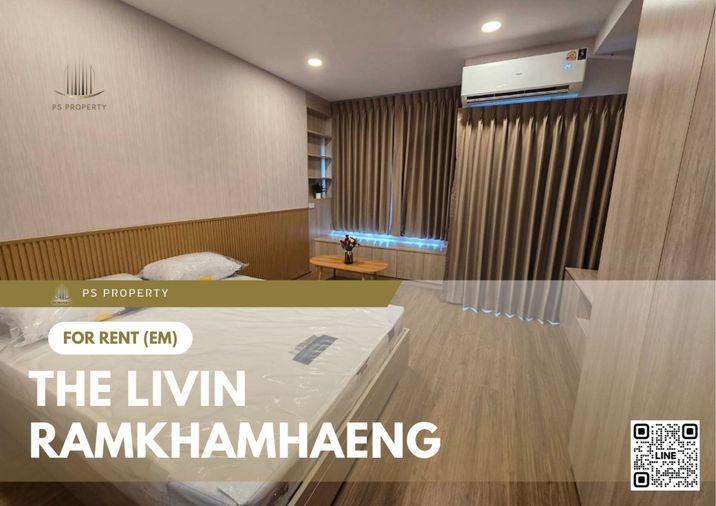รูป ให้เช่า ✨ The Livin Ramkhamhaeng ✨ ใกล้ MRT Interchange ลำสาลี เฟอร์นิเจอร์ และ เครื่องใช้ไฟฟ้าครบ - รูปที่ 1/8