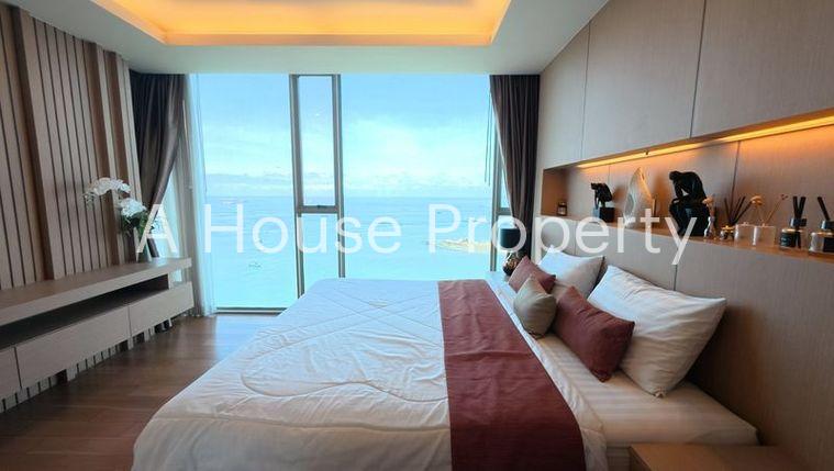 picture Marina Bay Front Condo for rent, Sriracha, high floor, beautiful room, full sea view - 1/15