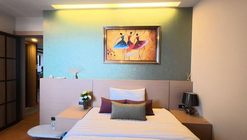picture Marina Bay Front Condo for rent, Sriracha, high floor, beautiful room, full sea view - 8/15
