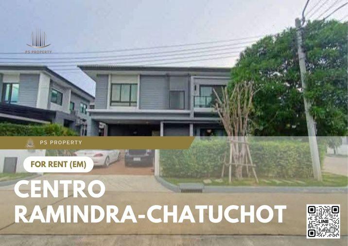 picture Single house for rent ✨ Centro Ramindra-Chatuchot ✨ 4 bedrooms, 3 bathrooms, fully furnished and equipped with appliances - 1/11