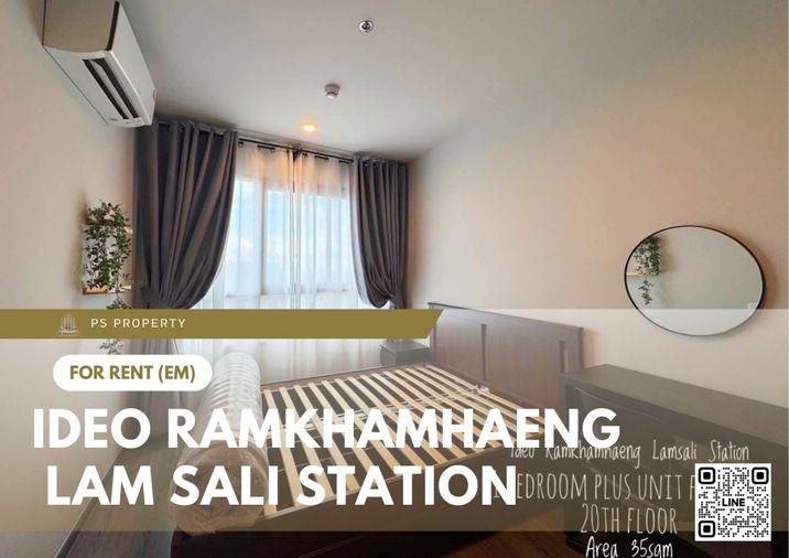 รูป ให้เช่า ✨ Ideo Ramkhamhaeng - Lam Sali Station ✨ เฟอร์นิเจอร์ และ เครื่องใช้ไฟฟ้าครบ ใกล้ MRT ลำสาลี  - รูปที่ 1/10