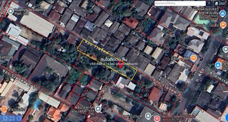 รูป ขายที่ดินเปล่าใจกลาง “ดุสิต” ซอยร่วมจิตต์ 3 ถนนพิชัย ผังสีน้ำตาล ย.8-6 - รูปที่ 15/15