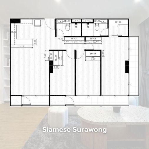รูป 🏢 ขายคอนโด : Siamese Surawong (ไซมิส สุรวงศ์)   รหัสทรัพย์ | 📌LNP-C9867  - รูปที่ 19/32