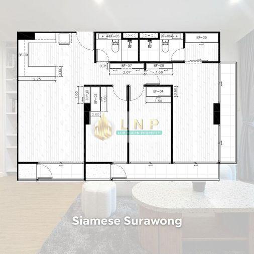 รูป 🏢 ขายคอนโด : Siamese Surawong (ไซมิส สุรวงศ์) รหัสทรัพย์ | 📌LNP-C9867 - รูปที่ 19/32