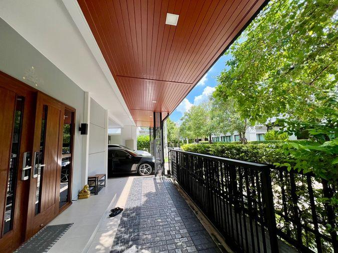 รูป บ้านเดี่ยวหรู The City รามอินทรา 2 (หลังมุม) | พื้นที่กว้างขวางเป็นส่วนตัว | ตกแต่ง Built-in ทั้งหลัง เฟอร์นิเจอร์พรีเมียม พร้อมเข้าอยู่ - รูปที่ 5/38
