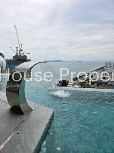 รูป ขายคอนโดหรู กลางเมืองพัทยา โคปาคาบาน่า บีช จอมเทียน พร้อมเข้าอยู่ - รูปที่ 8/13
