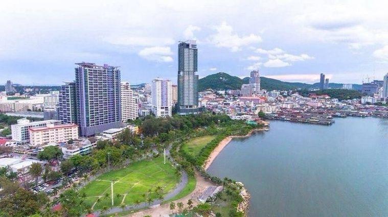 รูป ขายคอนโดศรีราชา ลัดดาพลัส กลางเมือง ห้องสวย ตกแต่งครบ พร้อมเฟอร์  - รูปที่ 12/12