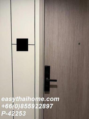 picture P-42253 > Rent: The Gallery Bearing 1 Bedroom 12th Floor City View Near BTS Bearing. Line: @easythaihome 085-592-2897 - 5/8