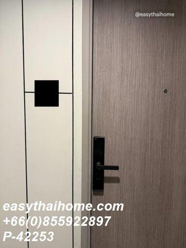picture P-42253 > Rent: The Gallery Bearing 1 Bedroom 12th Floor City View Near BTS Bearing. Line: @easythaihome 085-592-2897 - 5/8