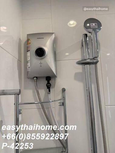 picture P-42253 > Rent: The Gallery Bearing 1 Bedroom 12th Floor City View Near BTS Bearing. Line: @easythaihome 085-592-2897 - 8/8