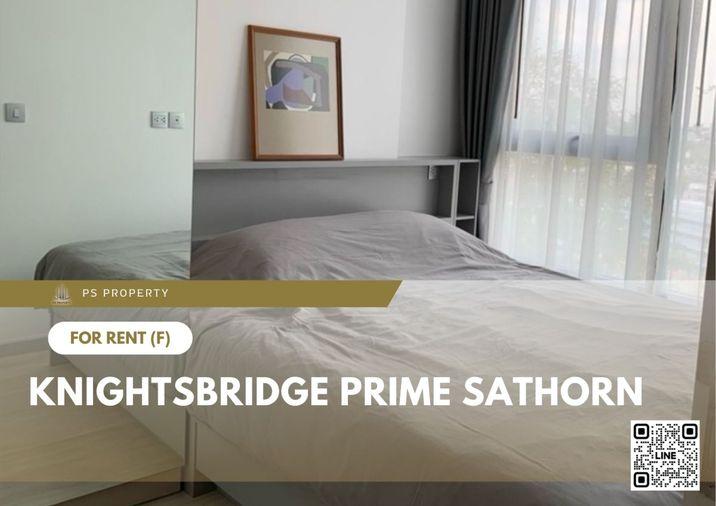 รูป ให้เช่า ✨ Knightsbridge Prime Sathorn ✨  เฟอร์นิเจอร์ และ เครื่องใช้ไฟฟ้าครบ ใกล้ BTS ช่องนนทรี - รูปที่ 1/6