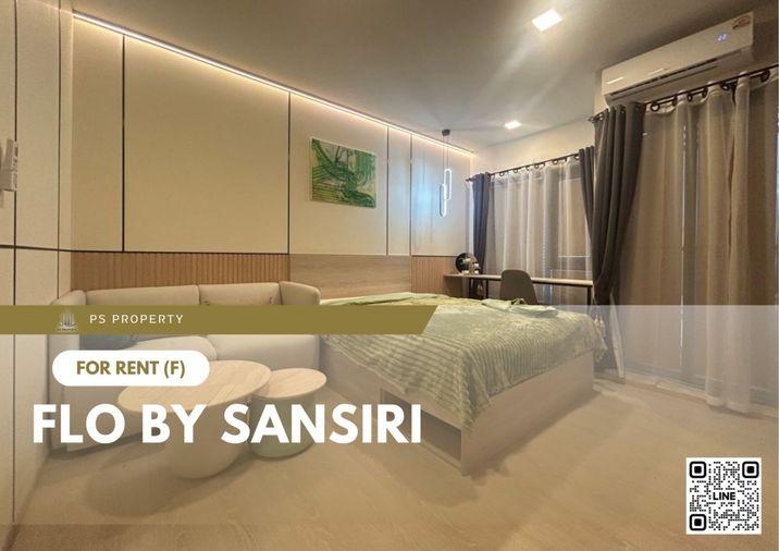 picture For rent ✨ FLO by Sansiri ✨ Fully furnished and equipped, near BTS Khlong San - 1/8
