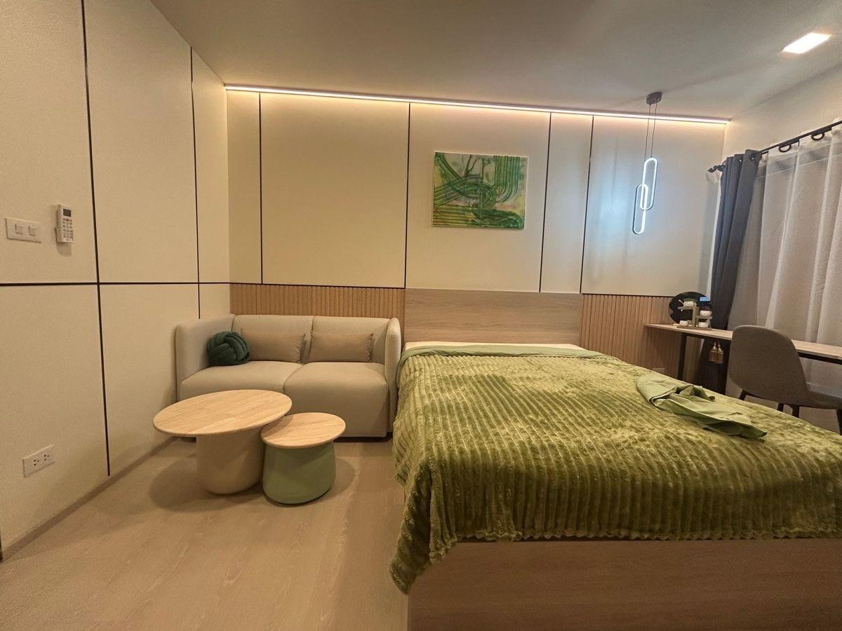 รูป ให้เช่า ✨ FLO by Sansiri ✨ เฟอร์นิเจอร์ และ เครื่องใช้ไฟฟ้าครบ ใกล้ BTS คลองสาน - รูปที่ 3/8